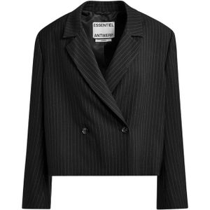 Essentiel Antwerp Dames blazer grijs (Maat: XS) - Streep