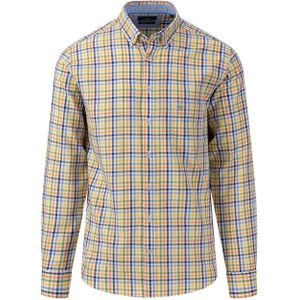 Fynch-Hatton Overhemd lange mouw multicolor (Maat: 2XL) - Ruit