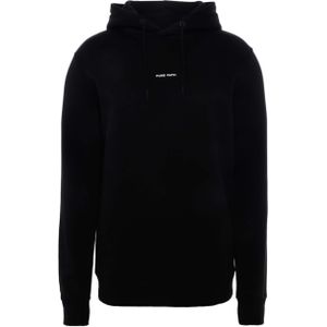 Pure Path Hoodie met Backprint Black