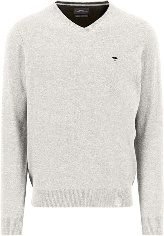 Regular fit pullover van een mix van wol en kasjmier, model 'Merino'