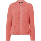 Frank Walder Dames vest oranje (Maat: 36) - Halslijn: Opstaande kraag,