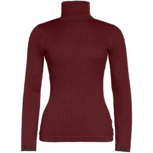 Goldbergh Trui bordeaux (Maat: L) - Effen - Halslijn: Col,