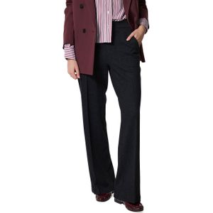 Cambio Ava utility dames broek zwart (Maat: 36-32)