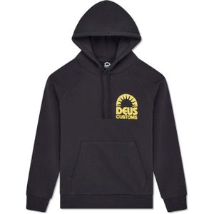 Deus Heren hoodie grijs (Maat: S) - Halslijn: Capuchon,