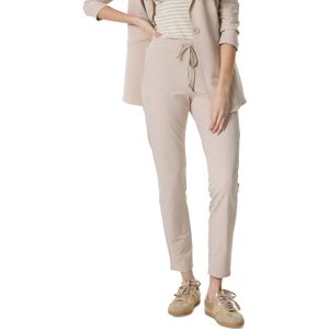 &Co Woman PENNY SHORT LENGTH TRAVEL broek beige (Maat: XS) - Effen