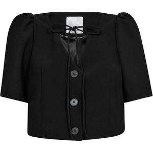 Co'Couture Blazer zwart (Maat: XS) - Effen