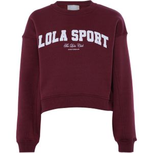 The Lola Club Dames trui bordeaux (Maat: L)