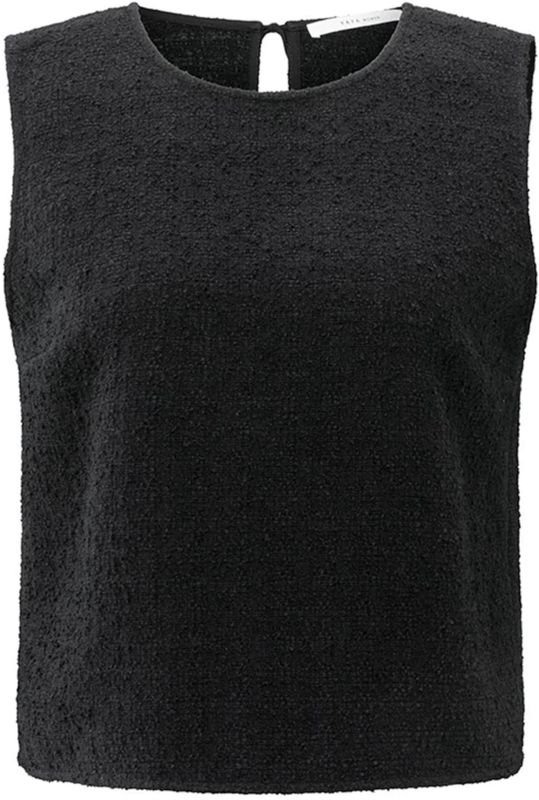 YAYA Top zonder mouw 01-701341-511 Zwart