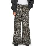 10Days - Broek - Beige Gemêleerd - Wide Leg - Mid Waist