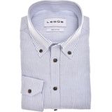 Ledub - Modern Fit New - Overhemd - Blauw - Strepen