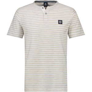 Lerros T-shirt ecru (Maat: XL) - Halslijn: Ronde hals,