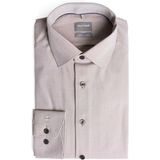 OLYMP Luxor 24/Seven Overhemd, comfort fit, New Kent, Nougat
