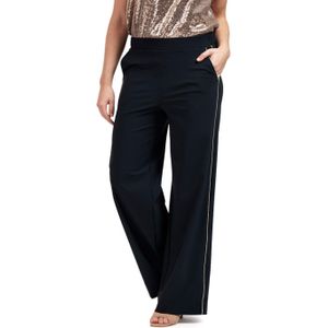 Studio Anneloes Cilou piping trousers blauw (Maat: 2XL)