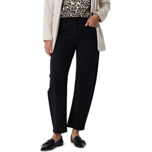 MAC BAGGY SMART dames broek zwart (Maat: 34) - Effen