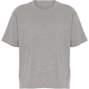 American Vintage Dames t-shirt grijs (Maat: S) - Effen - Halslijn: Ronde hals,