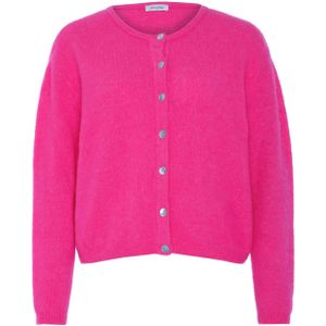 American Vintage Dames vest roze (Maat: M) - Halslijn: Ronde hals,