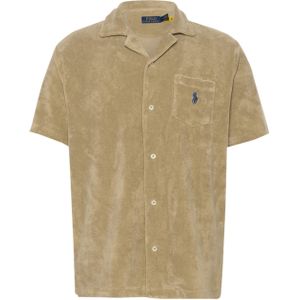 Ralph Lauren Overhemd korte mouw beige (Maat: S)
