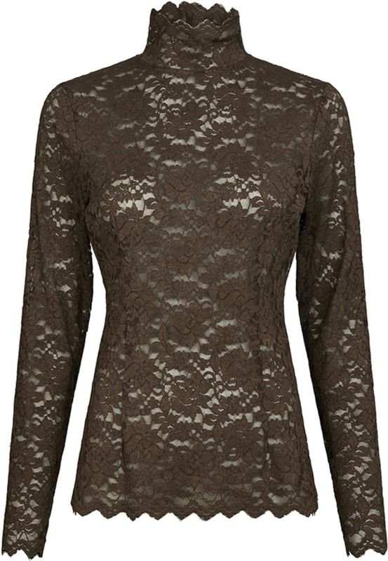 Neo Noir Top Liza Laceflower