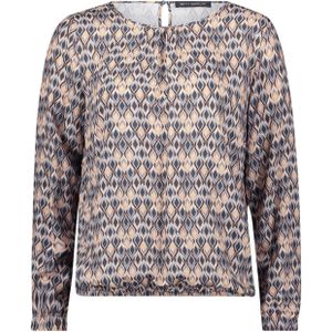 Betty Barclay - Grafische Print Blouse - Grijs - Dames