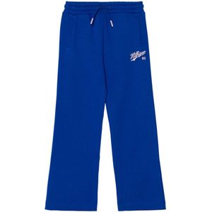 Tommy Hilfiger HILFIGER SCRIPT WIDE SWEATPANT broek blauw (Maat: 176)