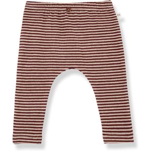 One More in the family broek bordeaux (Maat: 9M) - Baby