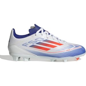 Adidas F50 League Fg/mg J voetbalschoenen wit (Maat: 34 EU)