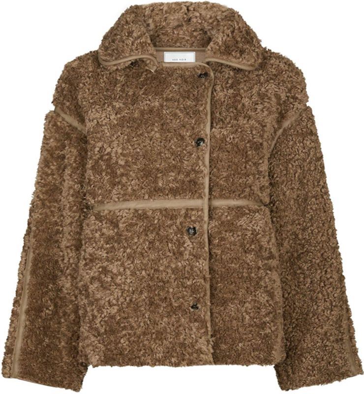 Neo Noir Dames jas beige (Maat: 34) - Effen