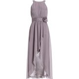 Swing - Dames Jurk - Paars - Chiffon - Vokuhila