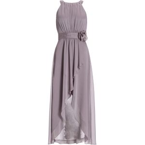 Swing - Dames Jurk - Paars - Chiffon - Vokuhila