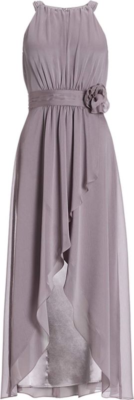 Swing - Dames Jurk - Paars - Chiffon - Vokuhila