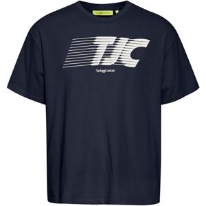 The Jogg Concept T-shirt blauw (Maat: XL) - Tekst - Halslijn: Ronde hals,