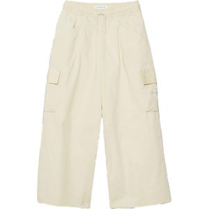 Calvin Klein WIDE LEG CARGO PANTS broek beige (Maat: 128)