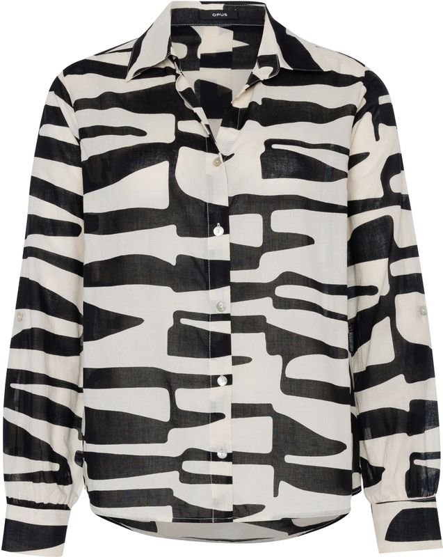 OPUS - Fumani - Blouse - Regular Fit - Puur Katoen