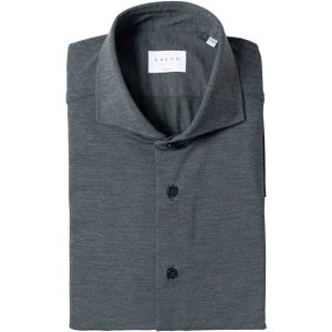 Xacus Overhemd lange mouw groen (Maat: 42) - Mélange