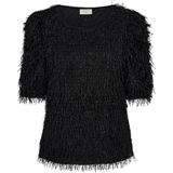 FREE/QUENT - MARLIN - Damespullover - Met Franjes - Ronde Hals