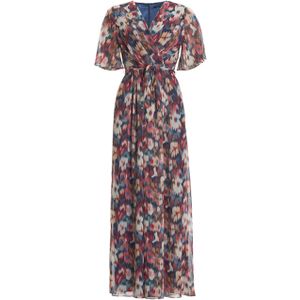 Swing Jurk multicolor (Maat: 34) - Halslijn: V-hals,