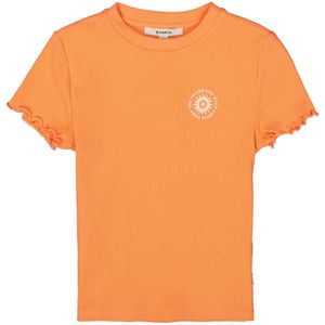 Garcia T-Shirt oranje (Maat: 128) - Effen - Halslijn: Ronde hals,