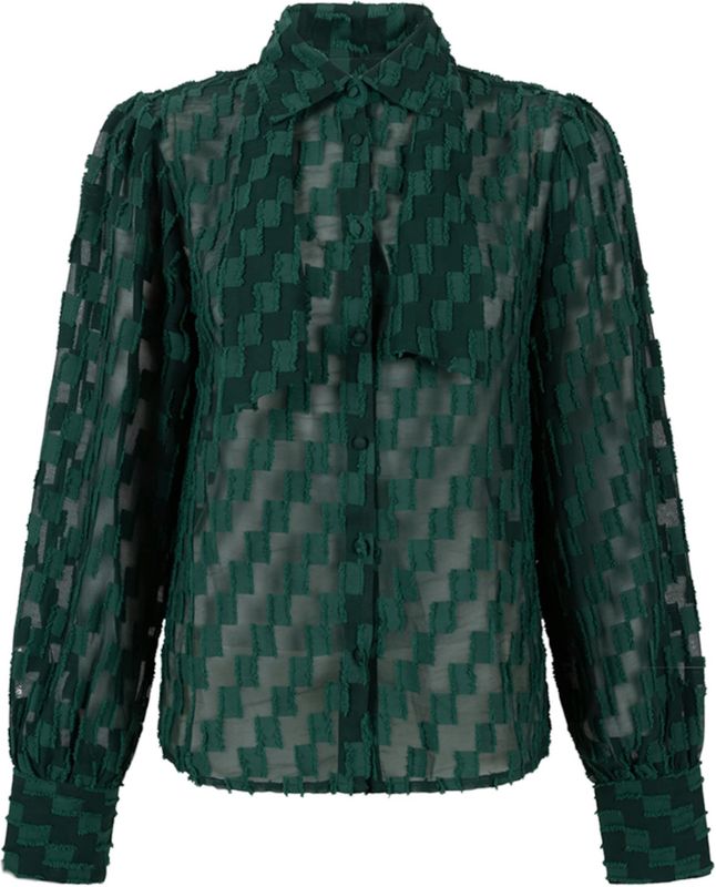 Veronne - Blouse - Ever Green - 100% Polyester