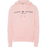 Tommy Hilfiger Hoodie roze (Maat: M) - Logo - Halslijn: Capuchon,