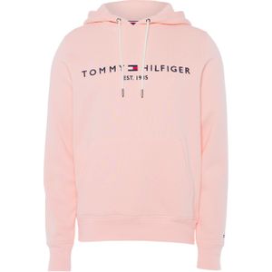 Tommy Hilfiger Hoodie roze (Maat: XXL) - Logo - Halslijn: Capuchon,
