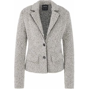 Marc Cain - Blazer - Regular Fit - Katoenmix met Wol en Alpaca
