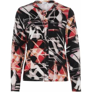 Sommermann Vest rood (Maat: 40) - Halslijn: Ronde hals,