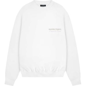 Quotrell Trui ecru (Maat: XL) - Tekst - Halslijn: Ronde hals,