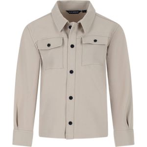 Le Chic Garçon Jongens overhemd lange mouw beige (Maat: 98)