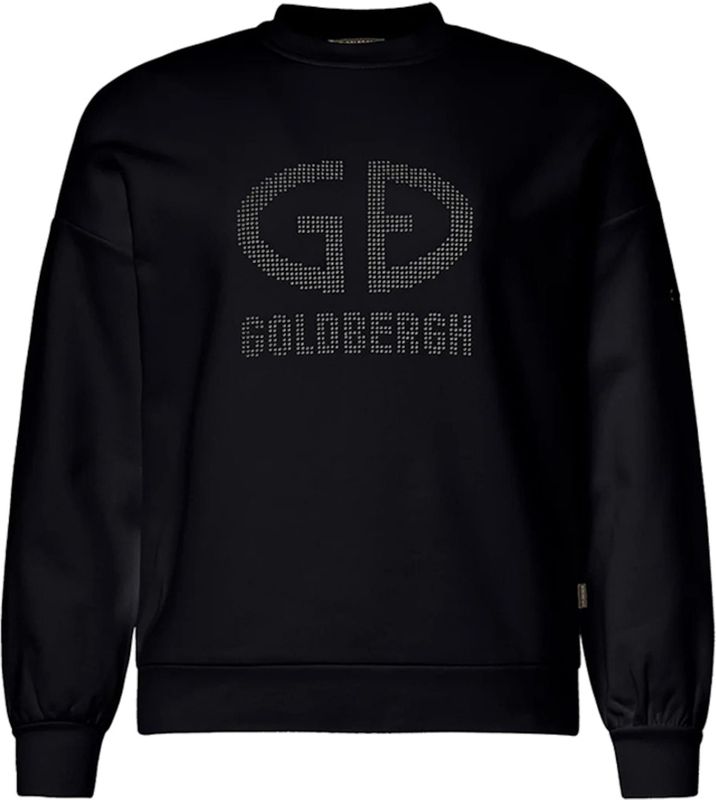 Goldbergh - Alessandra Crew Neck Sweater - Zwart - Trui