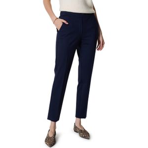 Beaumont - Charlie Pants - Broek - Navy - Enkellengte - Jersey Stof