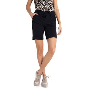Enjoy korte travel broek uni korte broek zwart (Maat: XL)