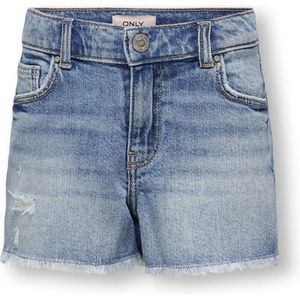 Only KOGROBYN EX VINTAGE AZG5 korte broek blauw (Maat: 134)