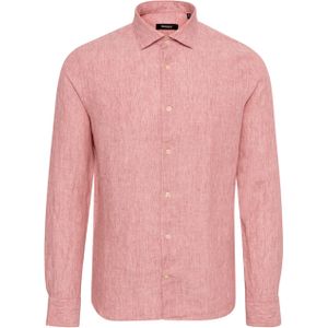 Matinique Overhemd lange mouw roze (Maat: 45) - Effen