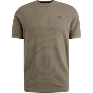 Vanguard T-shirt bruin (Maat: 2XL) - Effen - Halslijn: Ronde hals,